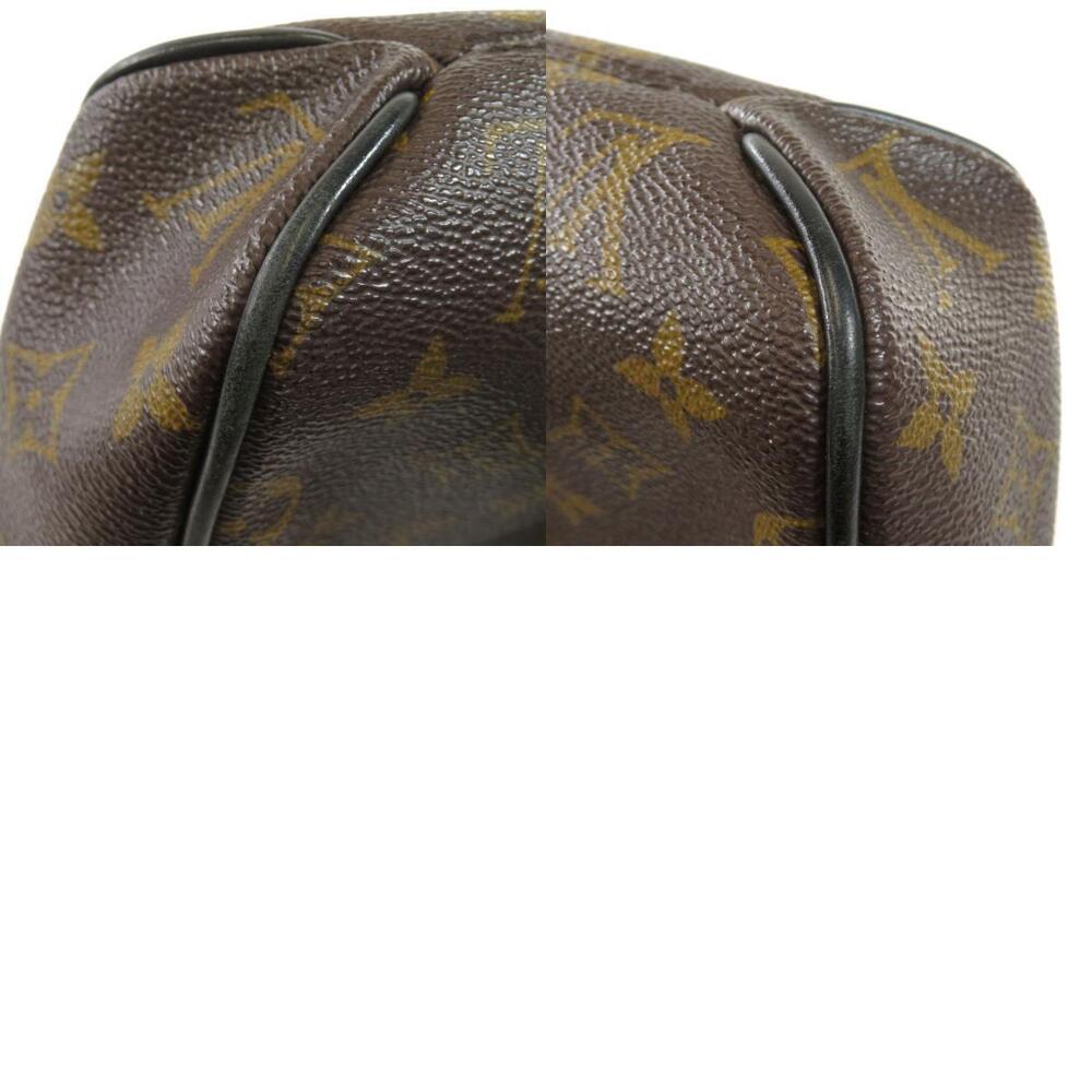 Louis Vuitton Bag Monogram Macassar Shoulder Brown District - Picture 10 of 11